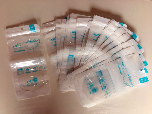 In ống đồng dùng một lần Túi dây kéo nhựa CPP Túi đựng mặt nạ Ziplock