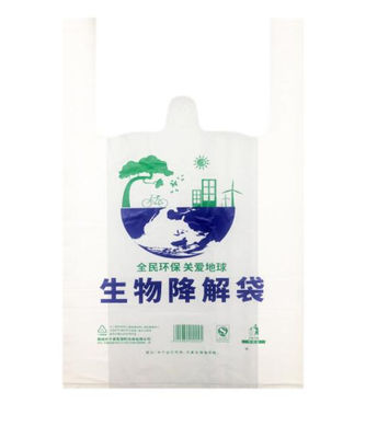 In ống đồng có thể phân hủy sinh học Bao bì PLA PBAT Túi Poly Túi mua sắm Túi đựng