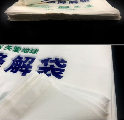 In ống đồng có thể phân hủy sinh học Bao bì PLA PBAT Túi Poly Túi mua sắm Túi đựng
