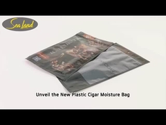 OPP tái chế PE xì gà túi Humidor với Zipper khóa xì gà Humi Zip Bag