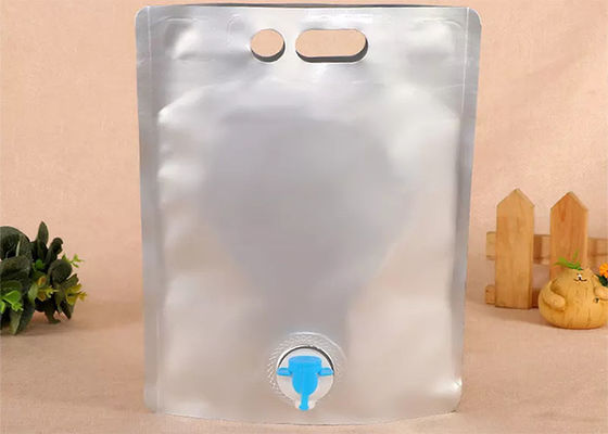 Túi đựng rượu có thể tái sử dụng bằng lá nhôm có vòi / Spigot Vật liệu BOPA PE