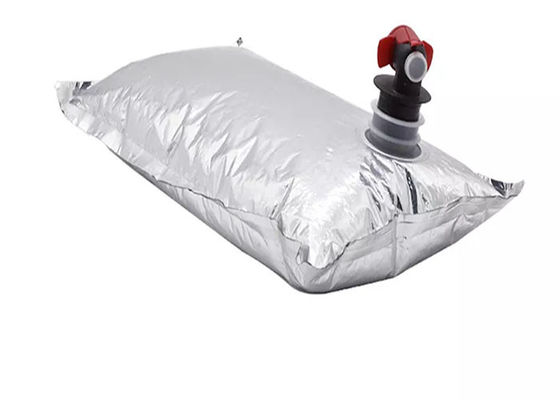 Túi BIB hình vuông / hình chữ nhật bằng nhựa / nhôm trong hộp đựng cà phê / nước ép lạnh