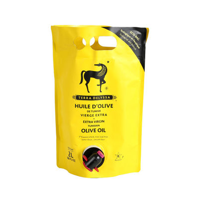 Bao bì chất lỏng Stand up Spout pouch bag với mẫu miễn phí