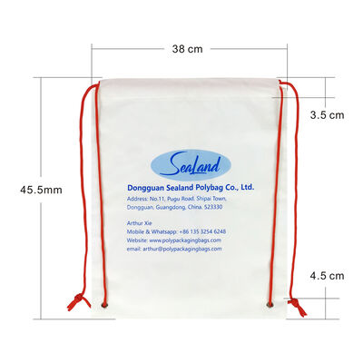 Túi rút dây, túi rút dây có logo tùy chỉnh, túi nylon nhẹ được thiết kế để dễ dàng mang theo và nhìn rõ