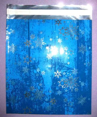 Kim loại Mailing Túi nhựa tự dính với băng vĩnh viễn